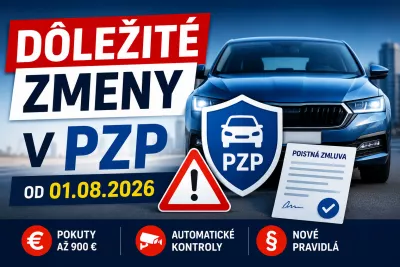 DÔLEŽITÉ ZMENY v PZP od 01.08.2026